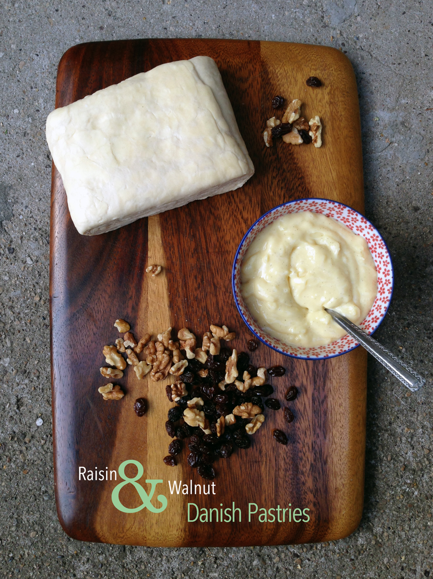 Raisin & Walnut Danish Pastries