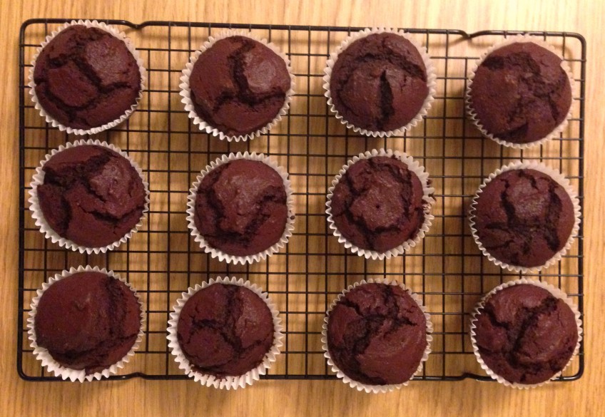 Chocolate and Beetroot Cupcakes