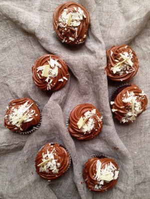 Chocolate and Beetroot Cupcakes