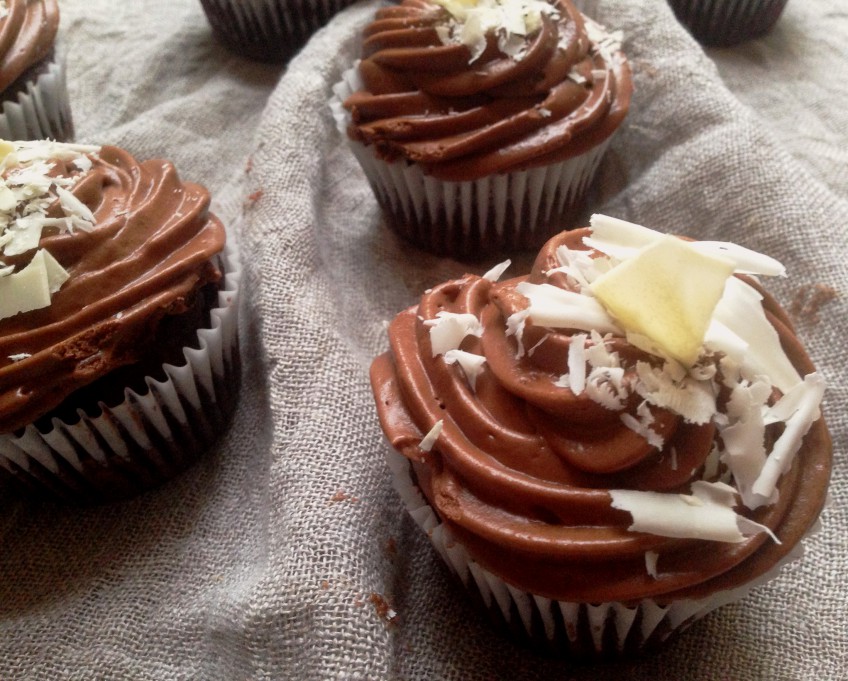 Chocolate and Beetroot Cupcakes
