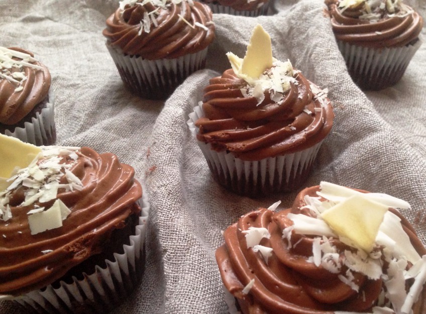 Chocolate and Beetroot Cupcakes