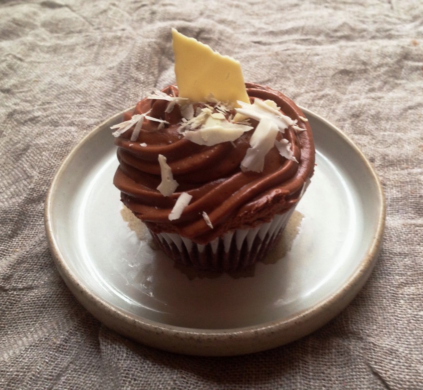 Chocolate and Beetroot Cupcake
