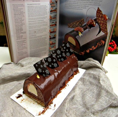 Chocolate & Chestnut Buche de Noel