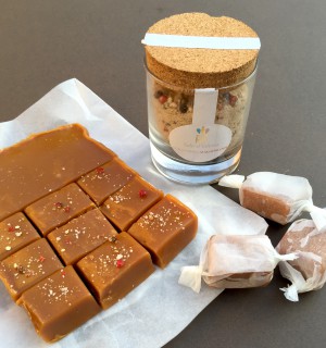 Sea salt and pepper caramels