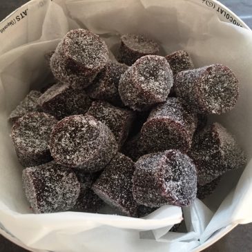 #ConfectionCollection: Blackcurrant & Anise Pâte de Fruits