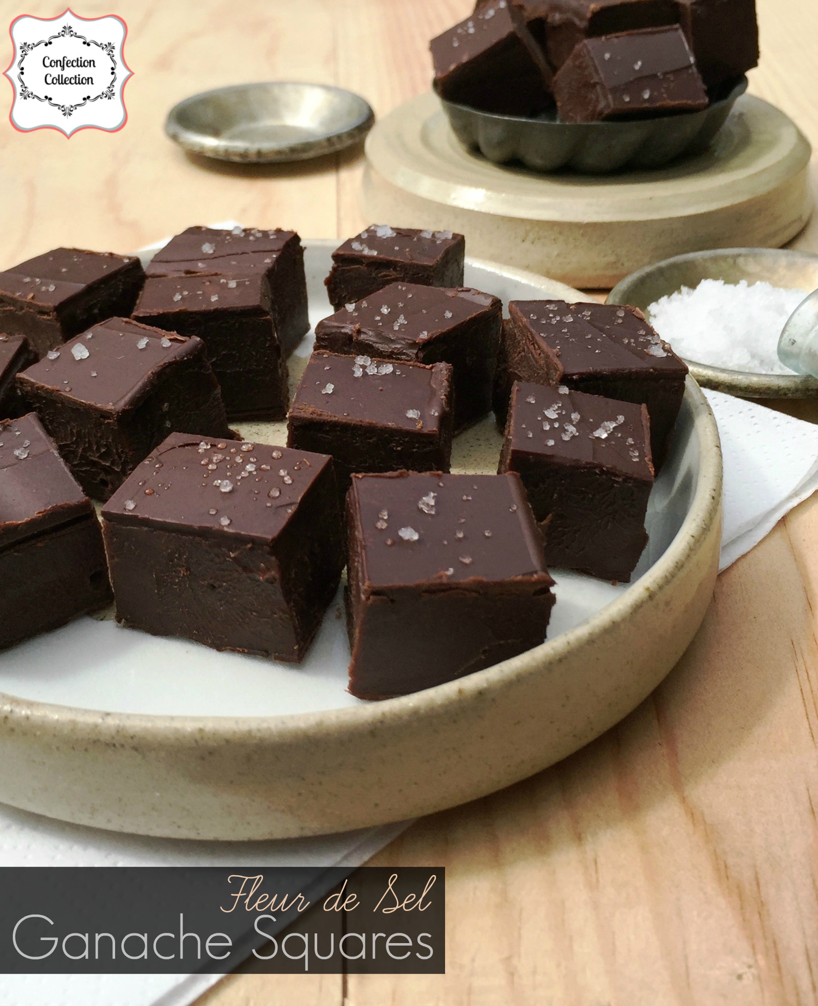 Fleur de Sel Ganache Squares