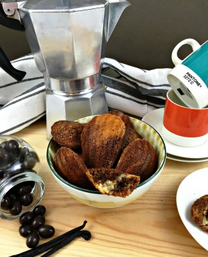 Marbled Mocha Madeleines