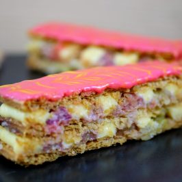 Patisserie Makes Perfect | Rhubarb & Custard Mille-Feuille