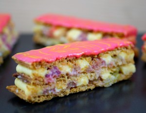 Patisserie Makes Perfect | Rhubarb & Custard Mille-Feuille