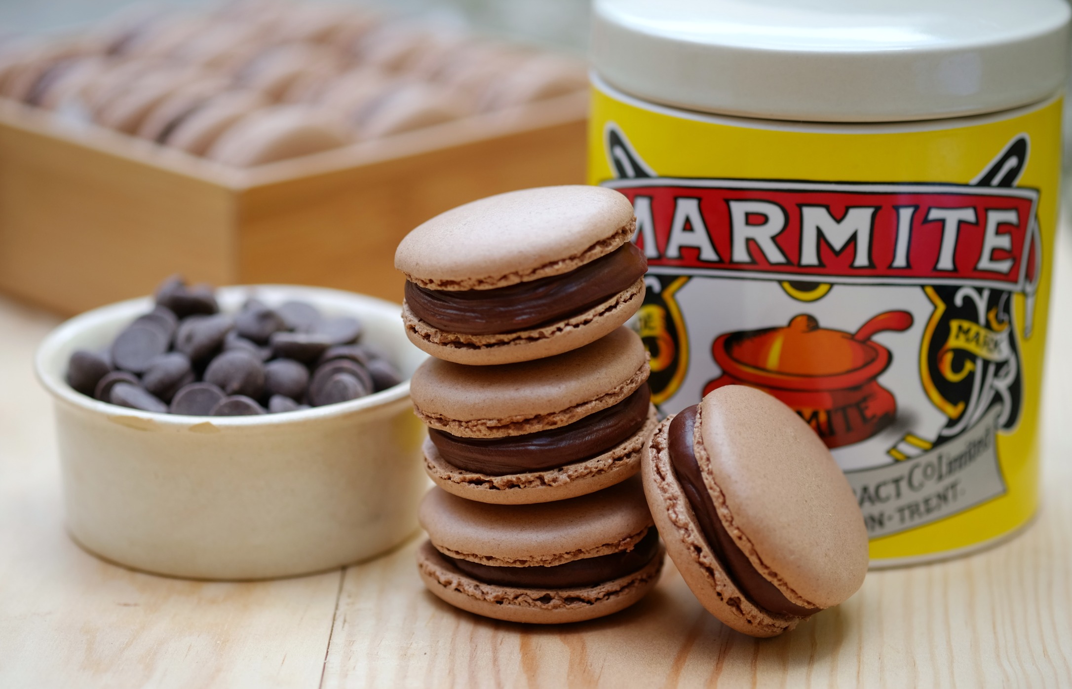 Marmite Macarons