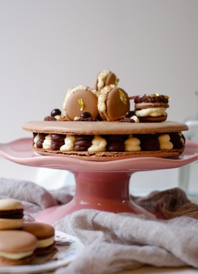 Tiramisu Macaron Cake | Patisserie Makes Perfect