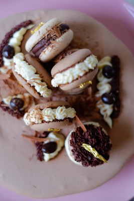 Tiramisu Macaron Cake | Patisserie Makes Perfect