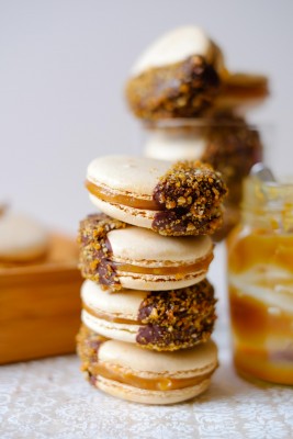 Salted Caramel Macarons | Patisserie Makes Perfect