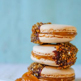 Salted Caramel Praline Macarons | Patisserie Makes Perfect