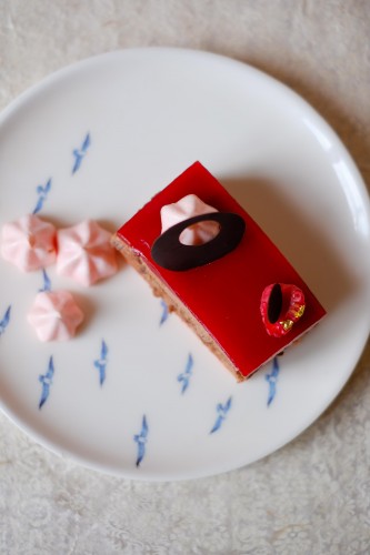 Raspberry & Rose Dessert | Patisserie Makes Perfect