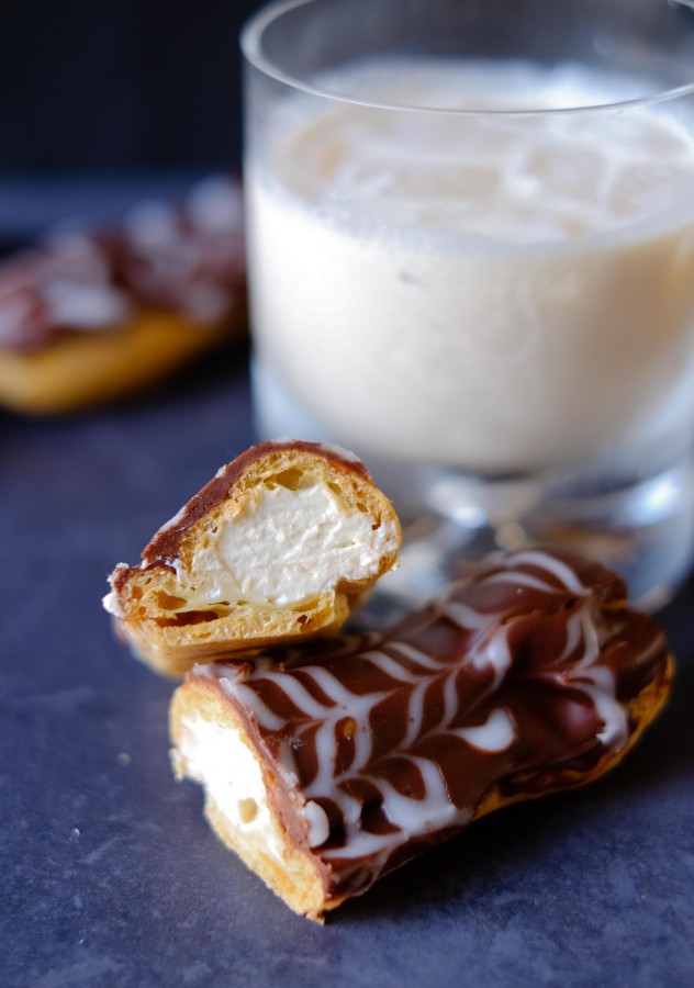 White Russian Eclairs | Patisserie Makes Perfect