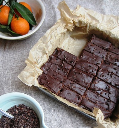 Chocolate Orange Ganache Brownies | Patisserie Makes Perfect