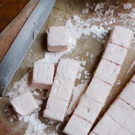 Strawberry & White Chocolate Marshmallows