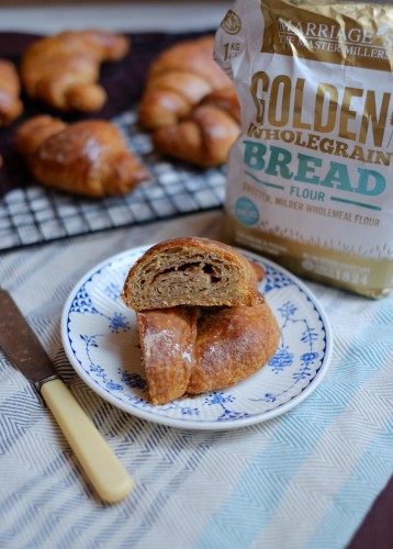 Spiced Wholegrain Croissants | Patisserie Makes Perfect