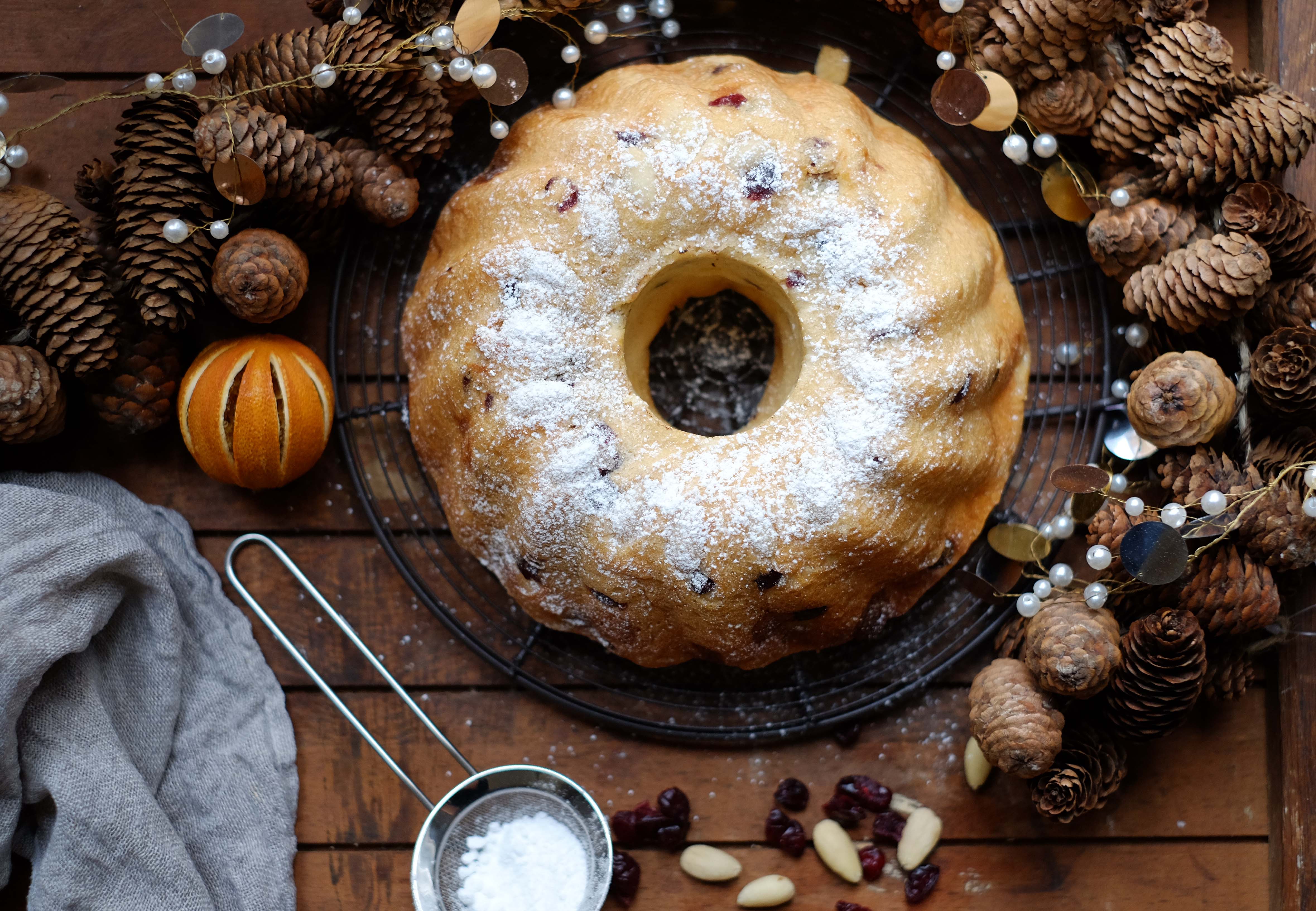 Cranberry & White Chocolate Kugelhopf | Patisserie Makes Perfect