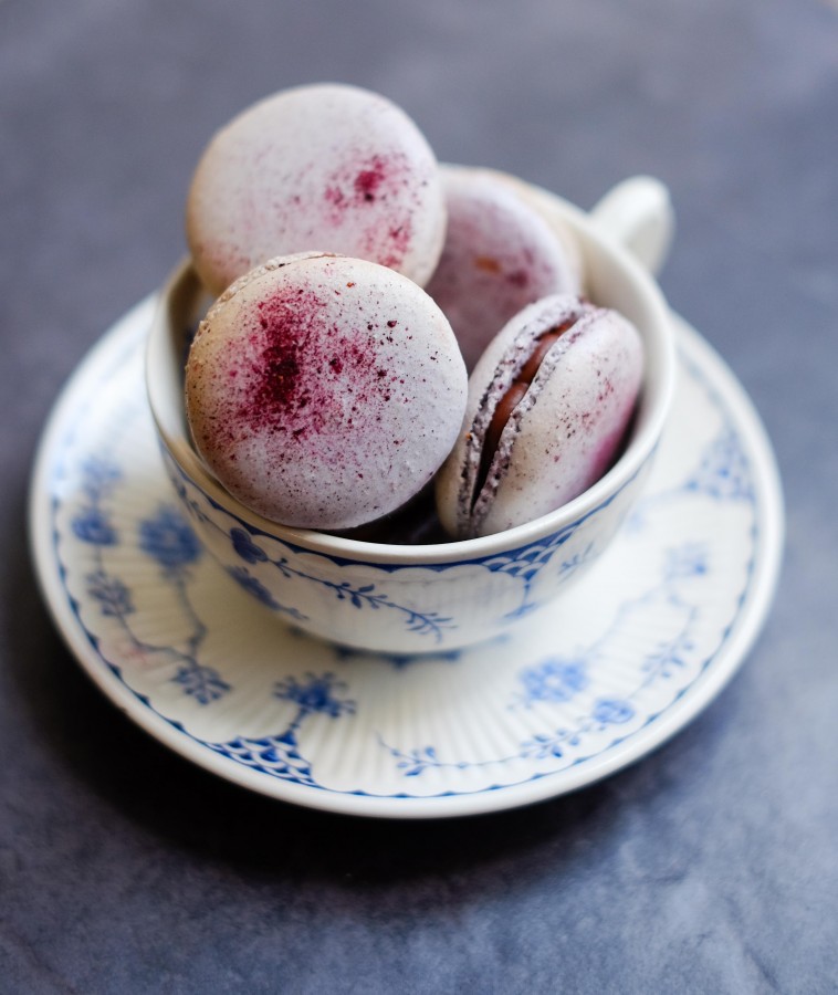 Blueberry Macarons | Patisserie Makes Perfect