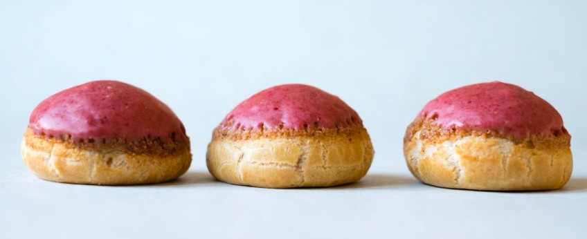 Strawberry Choux Puffs | Patisserie Makes Perfect