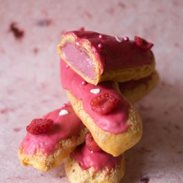 Raspberry Eclairs | Patisserie Makes Perfect