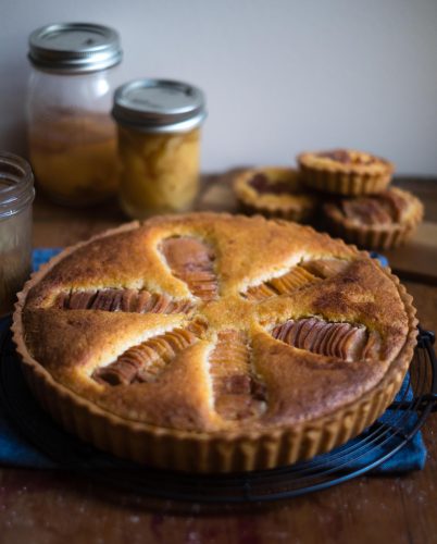 Quince Frangipane Tart with Ginger Curd | Patisserie Makes Perfect