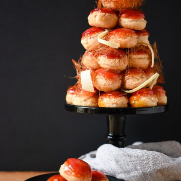 Croquembouche and the blog’s 3rd Birthday