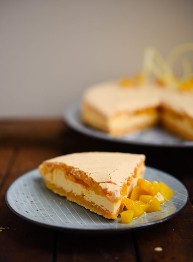 Mango & Cardamom Macaron Cake | Patisserie Makes Perfect