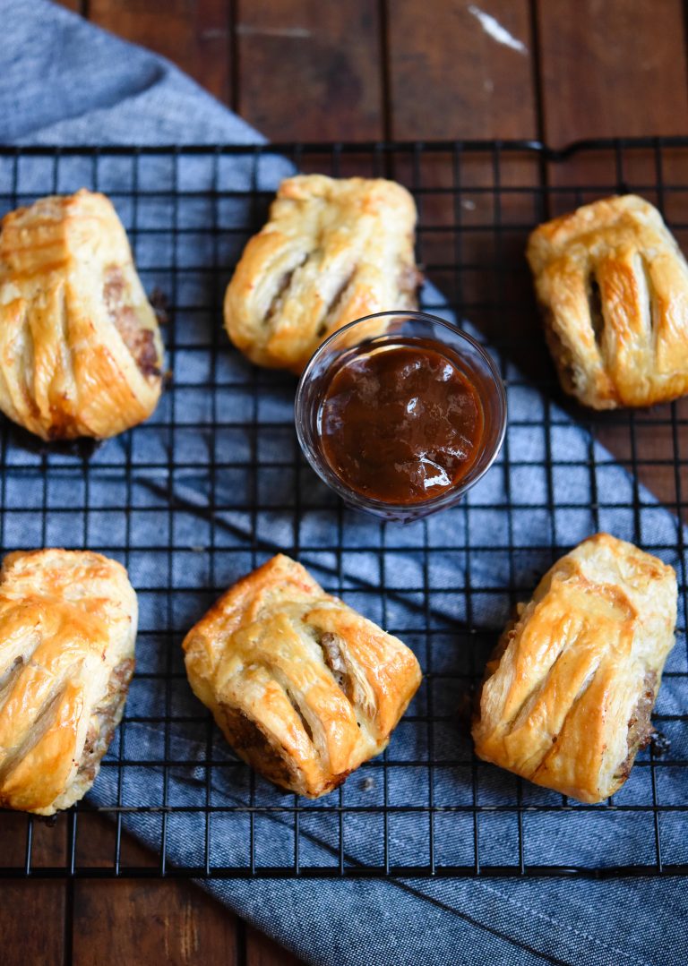 Pork & Garlic Sausage Rolls Patisserie Makes Perfect