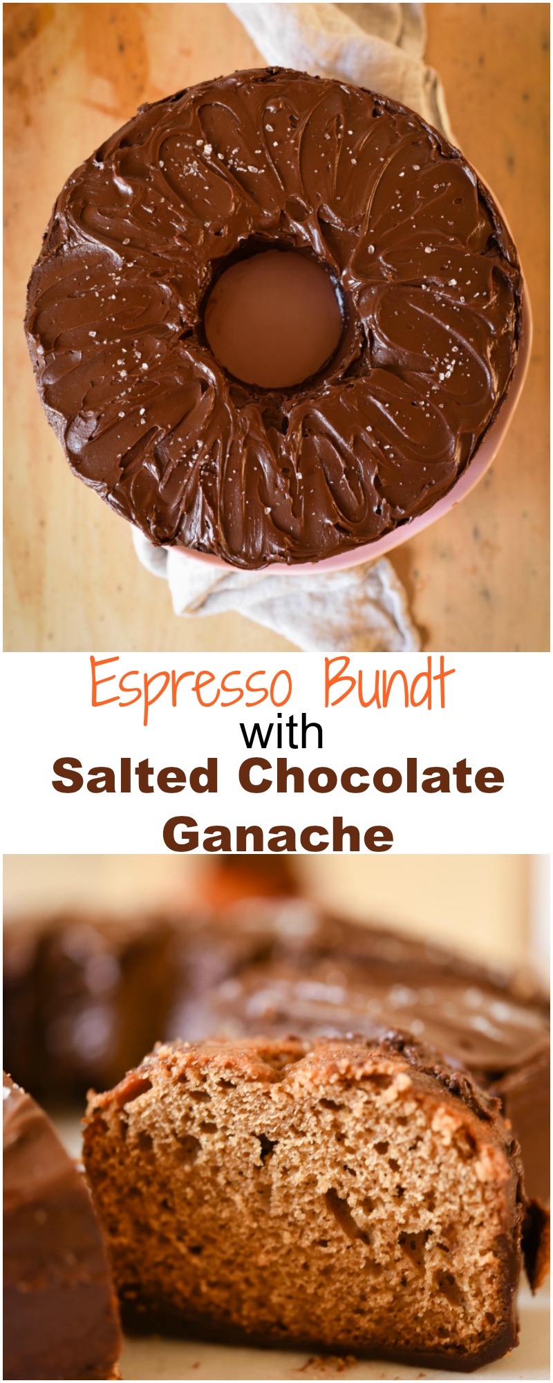 Espresso Bundt with Salted Chocolate Ganache | Patisserie Makes Perfect