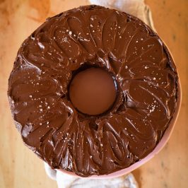 Espresso Bundt with Salted Chocolate Ganache | Patisserie Makes Perfect