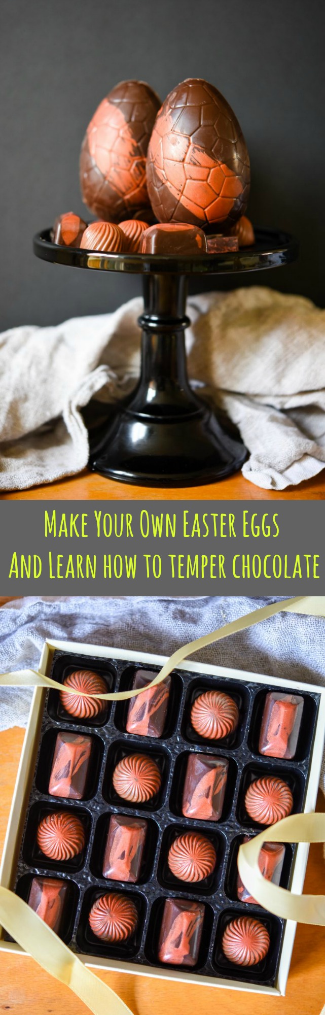 How to temper chocolate & make Easter Eggs