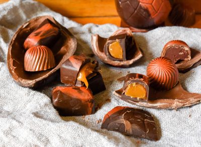 Ginger Caramels & Cherry Ganache Chocolates | Patisserie Makes Perfect