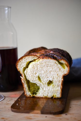 Wild Garlic Pesto Milk Bread | Patisserie Makes Perfect