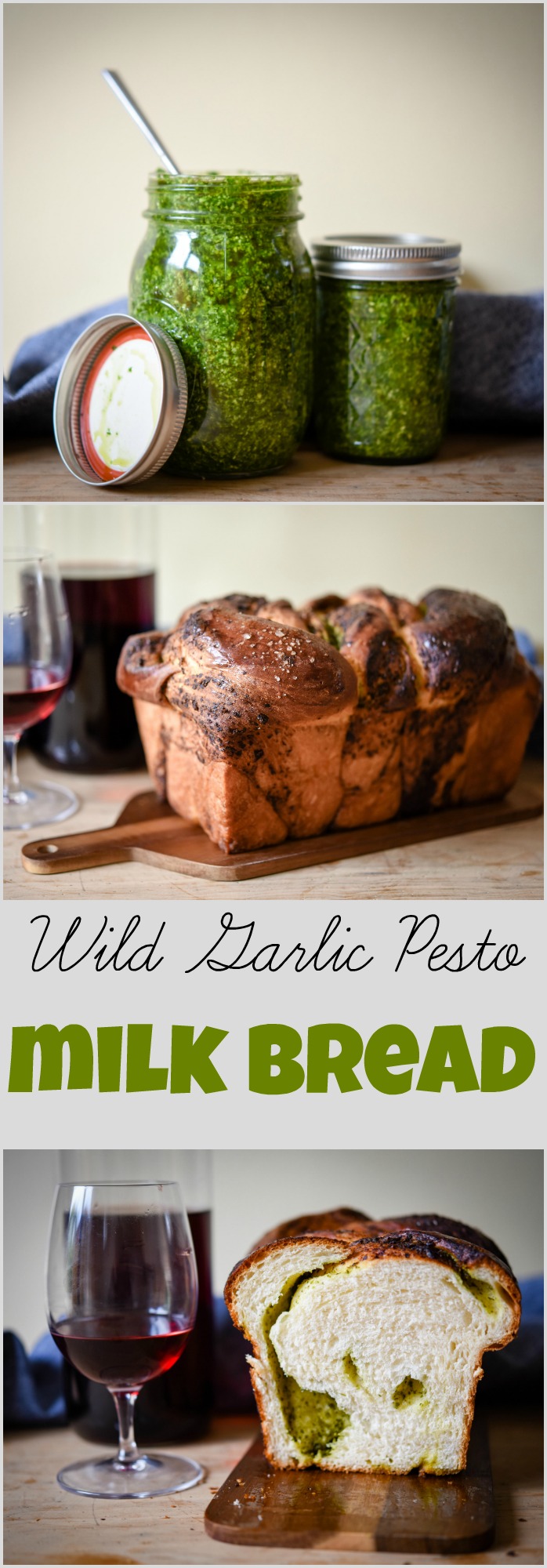 Wild Garlic Pesto Milk Bread | Patisserie Makes Perfect
