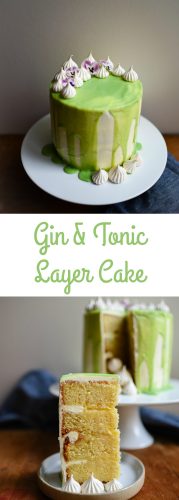 Gin & Tonic Layer Cake | Patisserie Makes Perfect