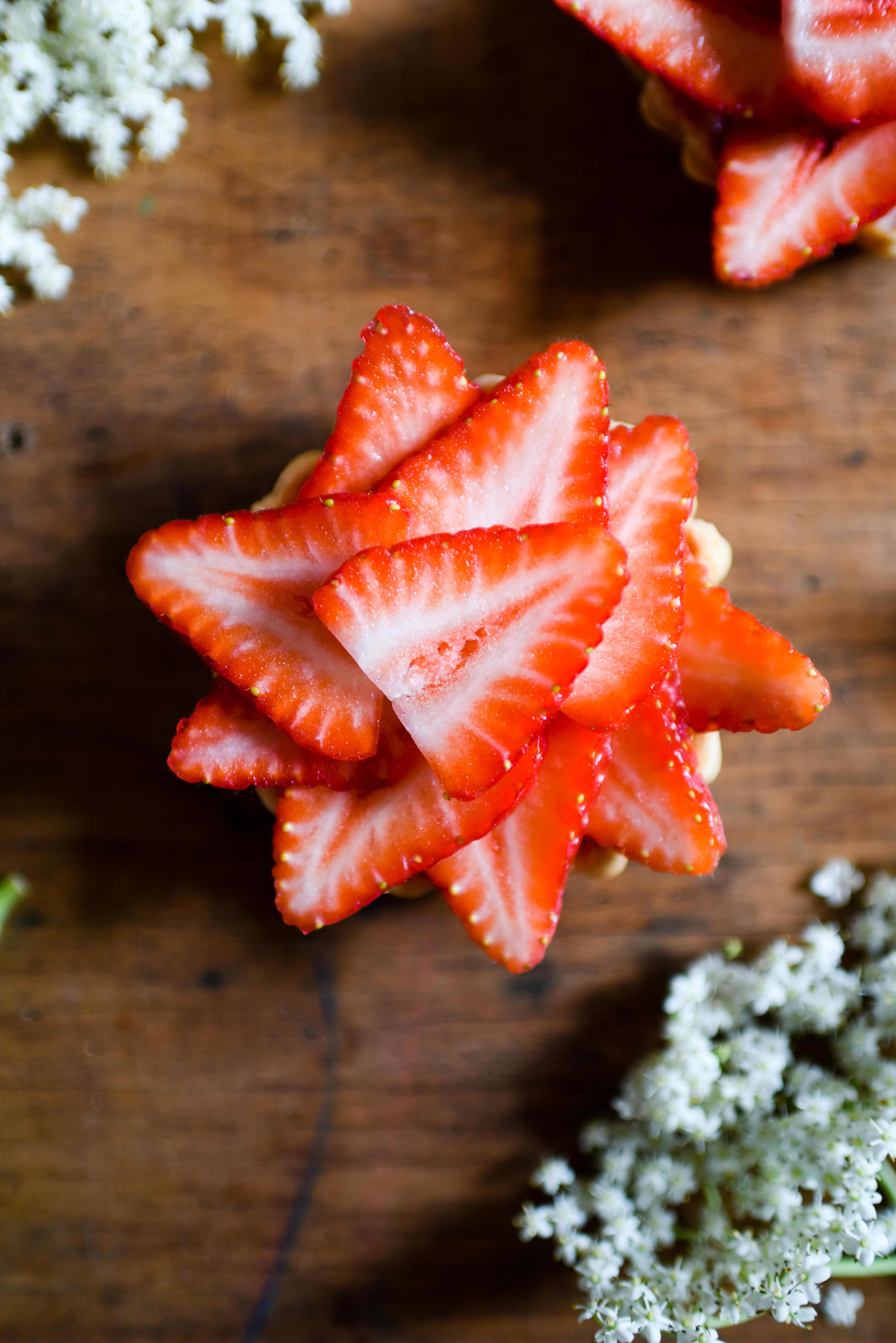 Strawberry & Elderflower Tarts | Patisserie Makes Perfect
