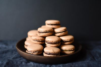 Chocolate & Salted Caramel Macarons | Patisserie Makes Perfect