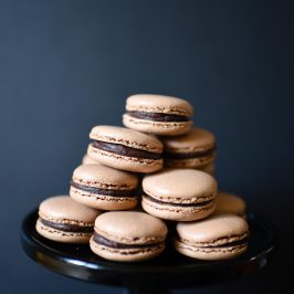 Chocolate & Salted Caramel Macarons | Patisserie Makes Perfect