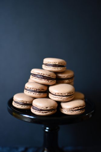 Chocolate & Salted Caramel Macarons | Patisserie Makes Perfect