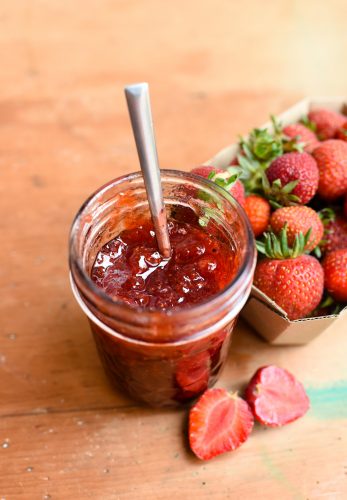 Strawberry, Balsamic & Black Pepper Jam Pavlovas | Patisserie Makes Perfect