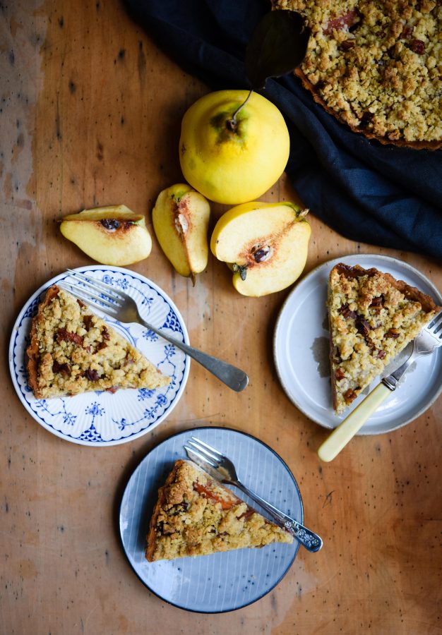 Quince Crumble Tart | Patisserie Makes Perfect