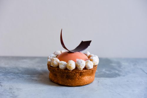 Valrhona Dulcey Hazelnut Entremet