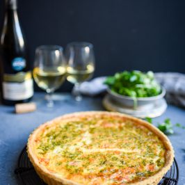 Smoked Salmon Quiche | Patisserie Makes Perfect