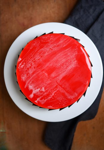 Honey, Raspberry & White Chocolate Entremet | Patisserie Makes Perfect