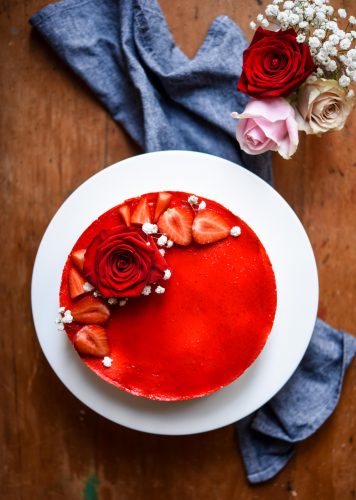 No-Bake Strawberry Cheesecake | Patisserie Makes Perfect