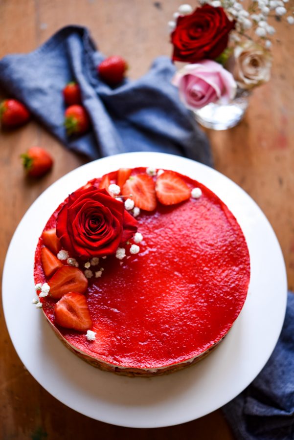No-Bake Strawberry Cheesecake | Patisserie Makes Perfect