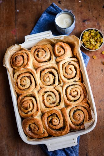 Tangzhong Chelsea Buns | Patisserie Makes Perfect